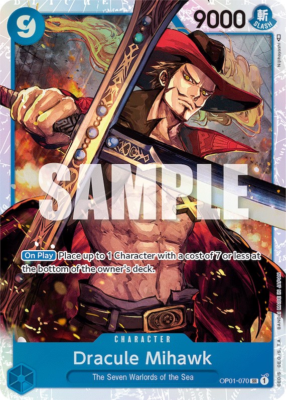 dracule mihawk card