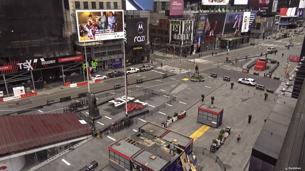 new york earthcam times square