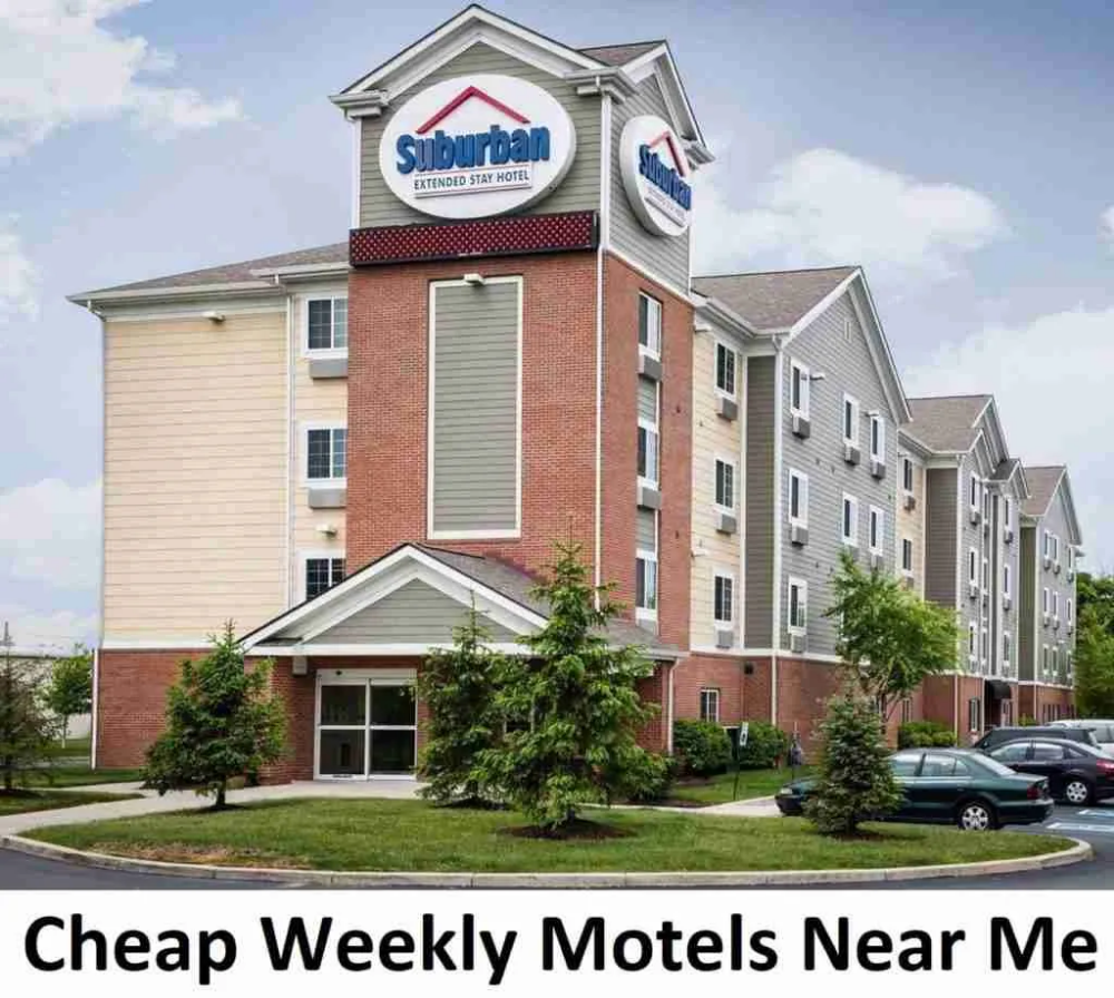 extended stay hotels weekly rates near me