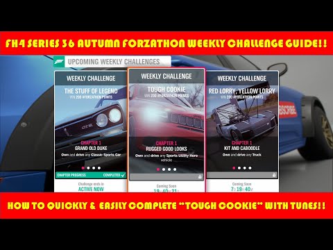 fh4 weekly forzathon