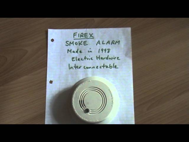 firex smoke alarm beeping