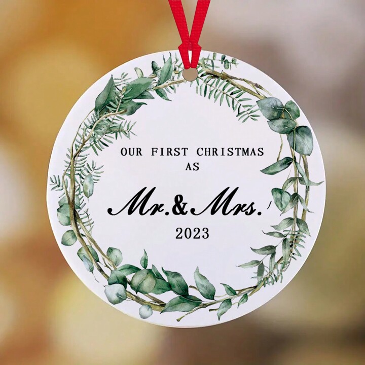 first christmas married ornament 2023