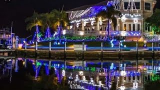 fishermans village christmas lights boat tour