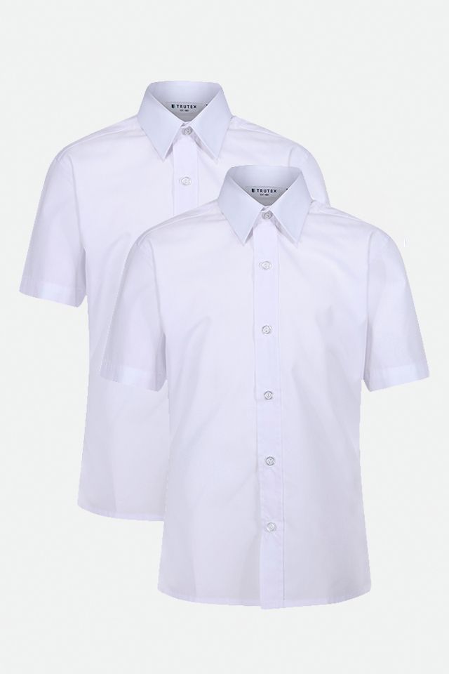 fitted school shirts