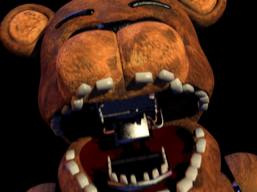 five nights at freddys jumpscare gif
