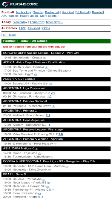 flashscore live mobile