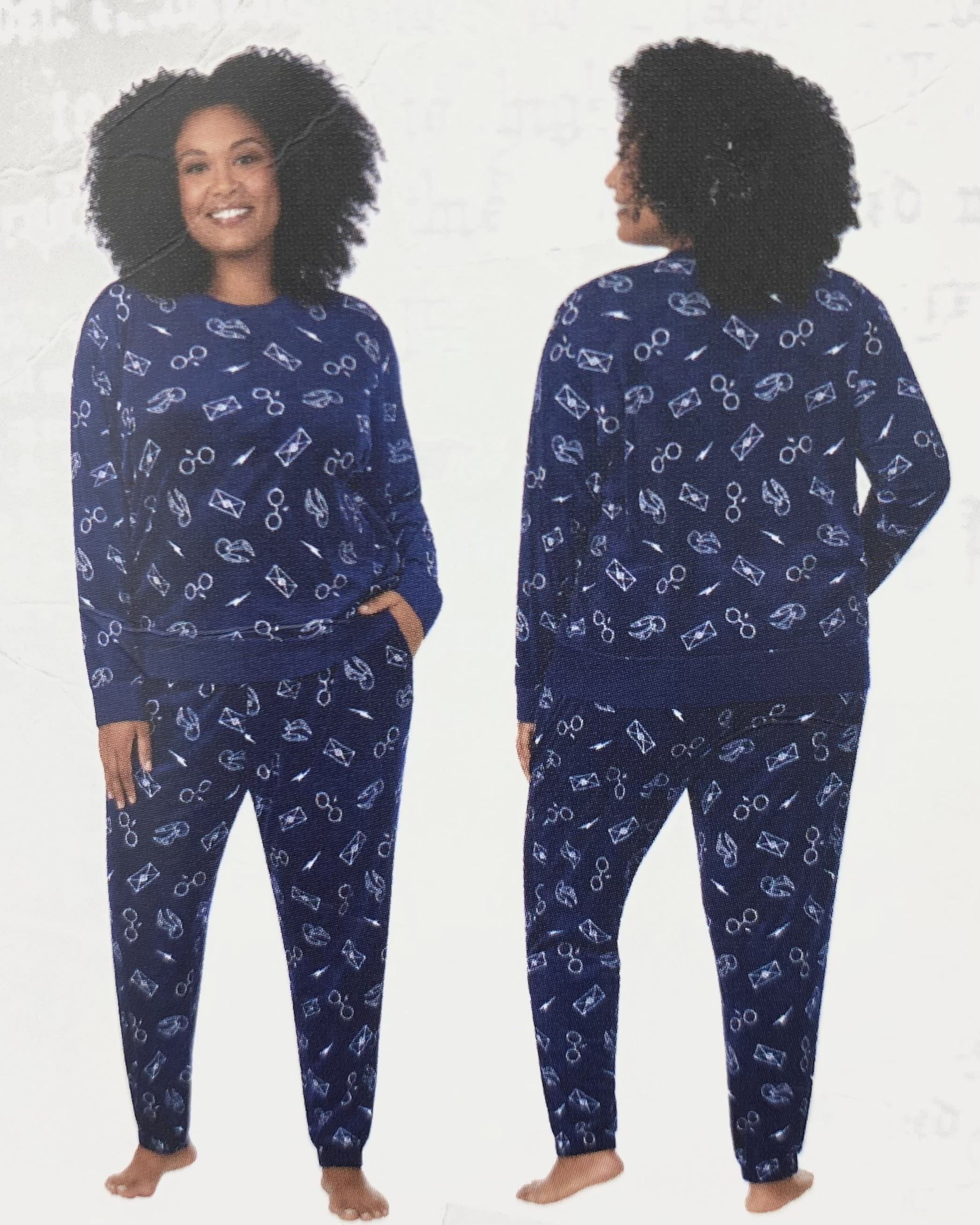 fleece pajama set womens