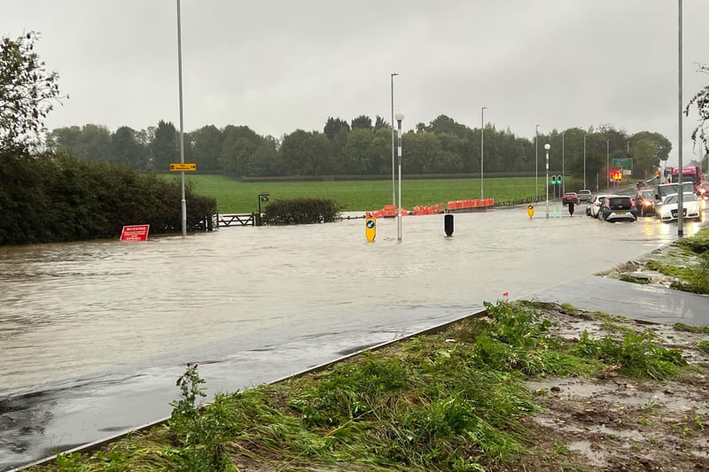 flooding in mansfield today