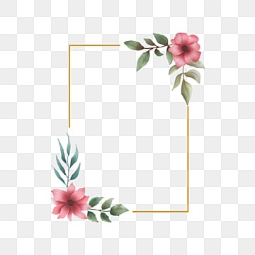 flower frame png free download