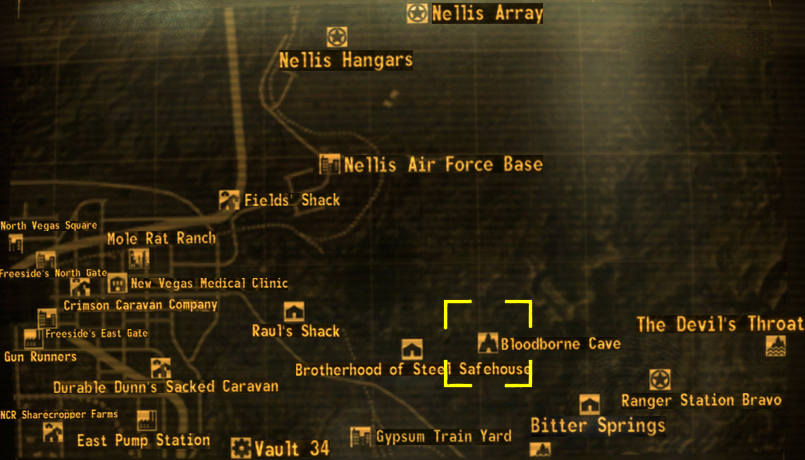 fnv bloodborne cave