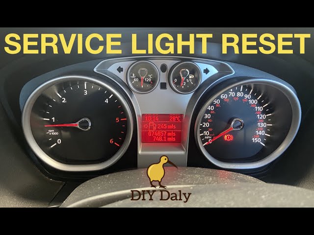 ford focus service reset