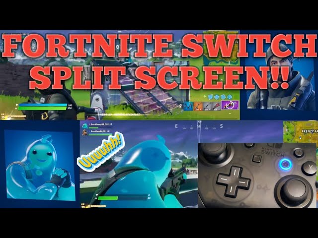 fortnite switch split screen