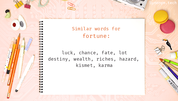 fortune synonym