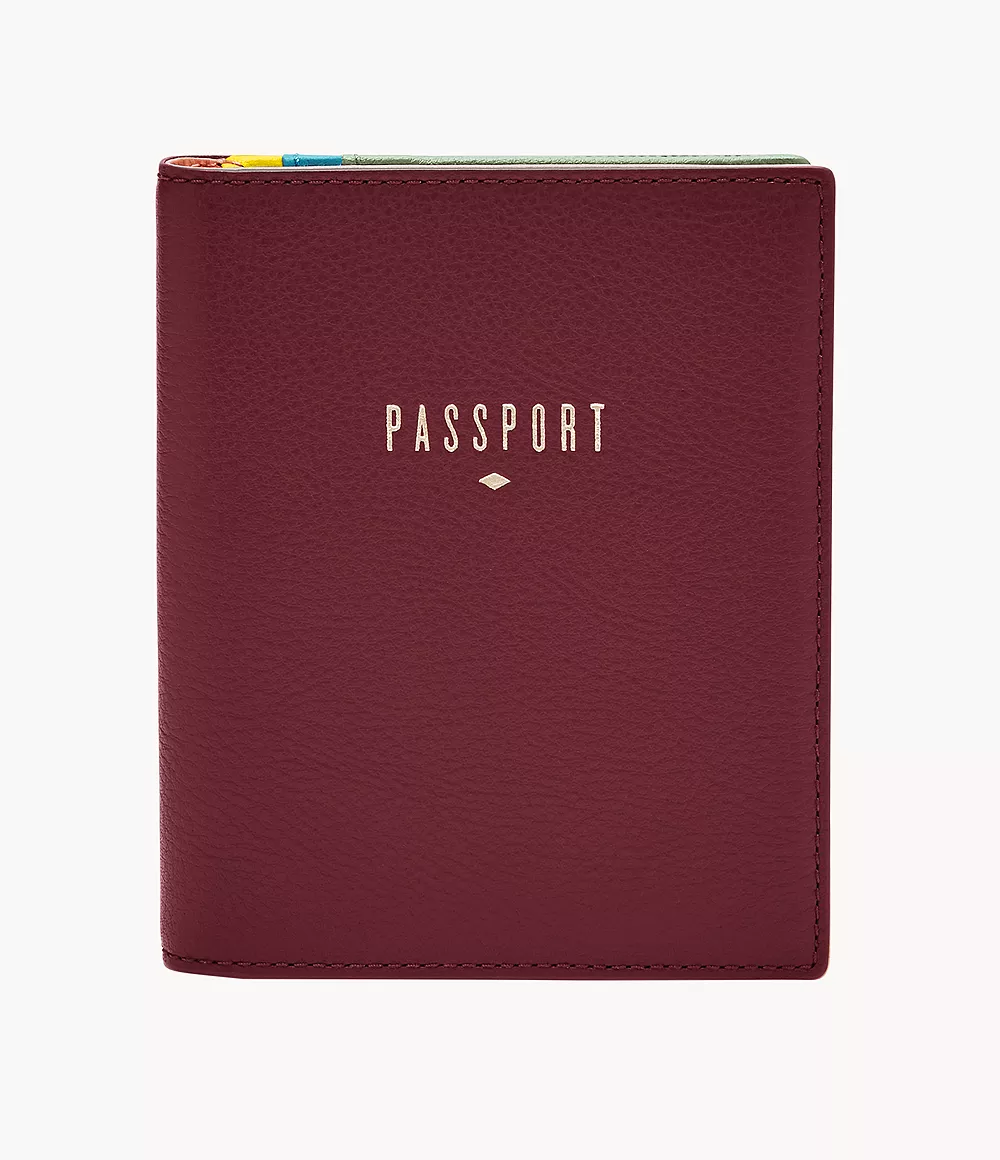 fossil passport case