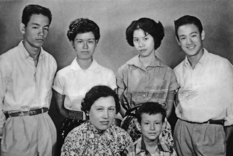 fotos de bruce lee y su familia