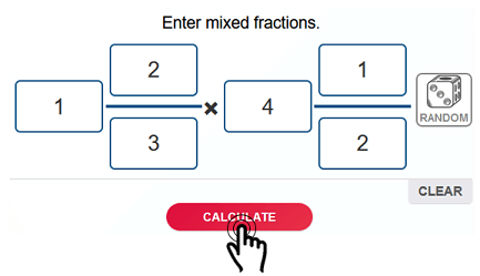 fraction multiplication calculator with whole numbers