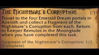 fragment of the nightmares corruption