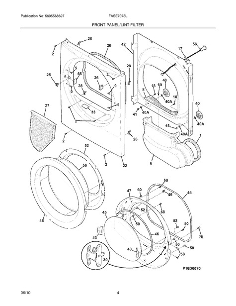 frigidaire dryer parts