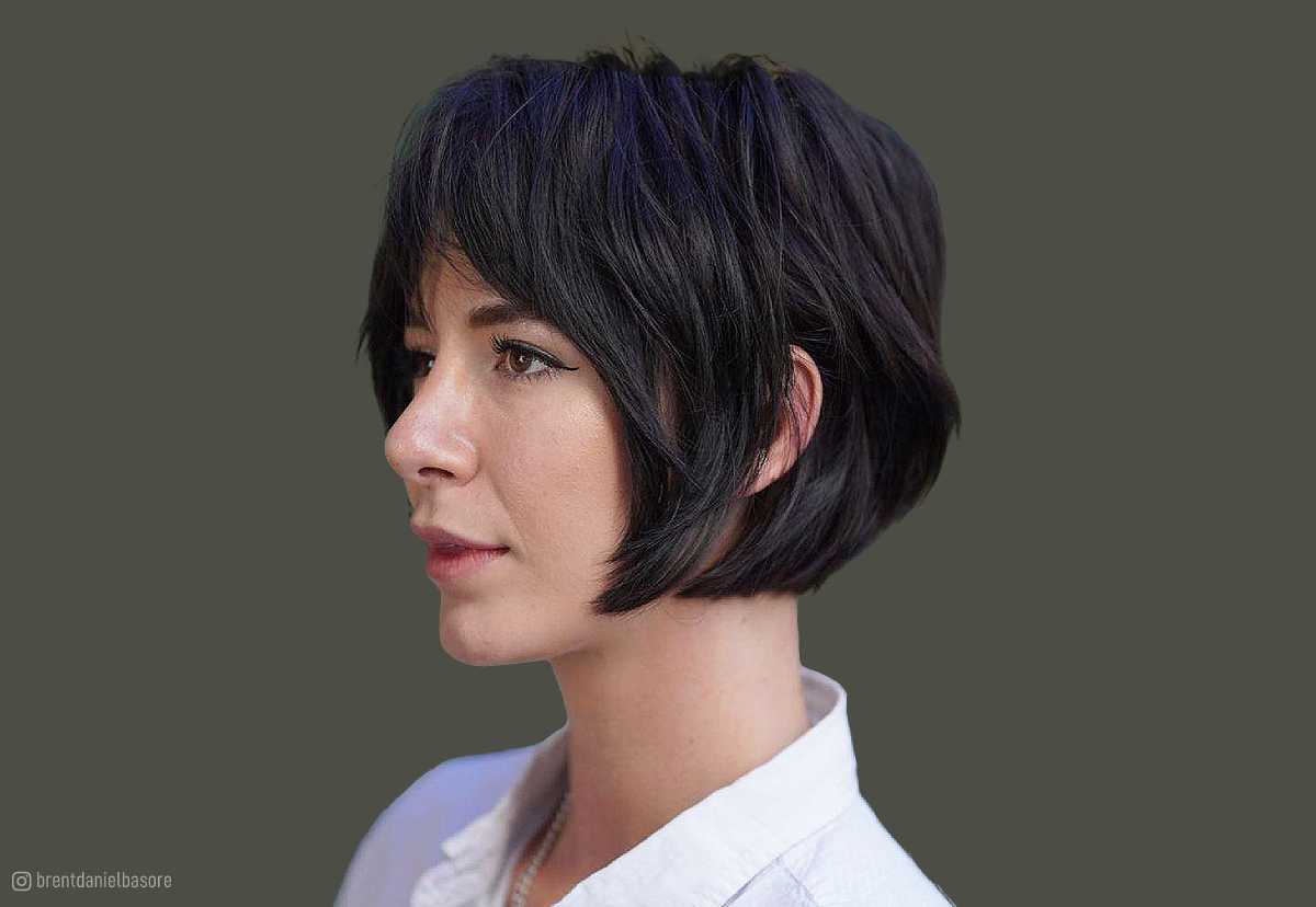 fringe short bob