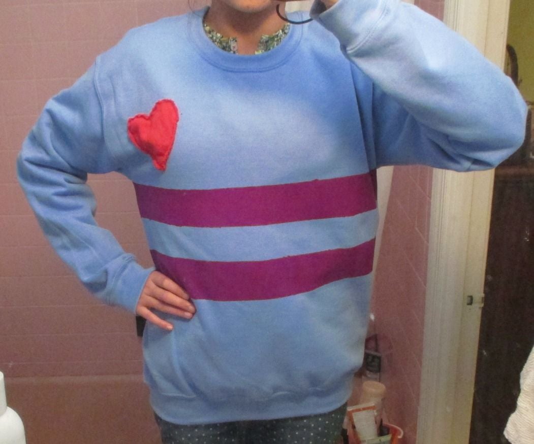 frisk sweater diy