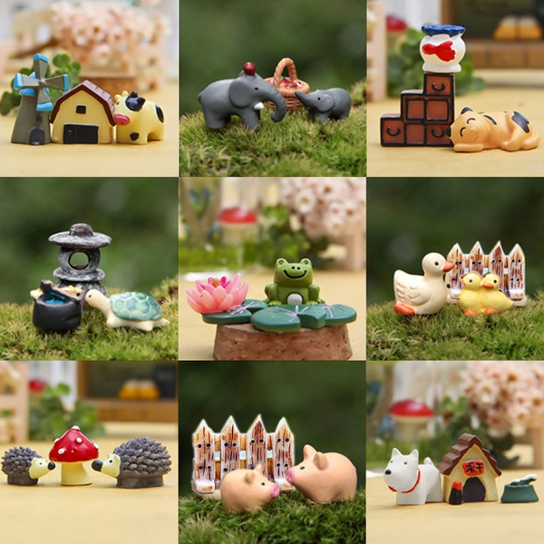 garden miniature toys