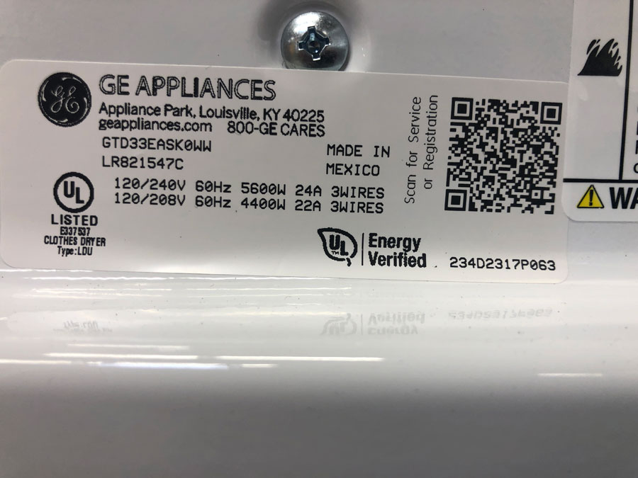 general electric serial number lookup