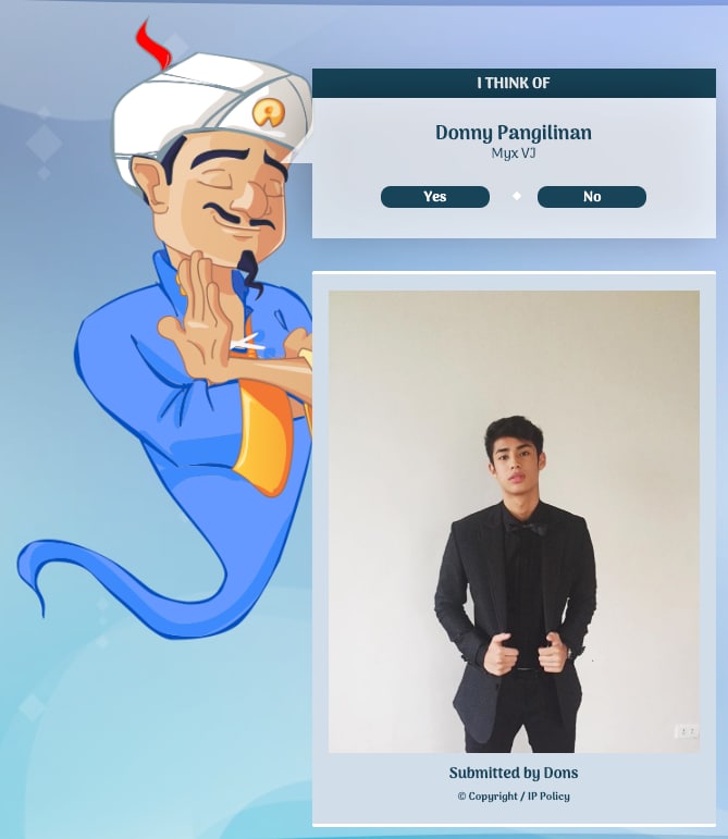 genie game that guesses