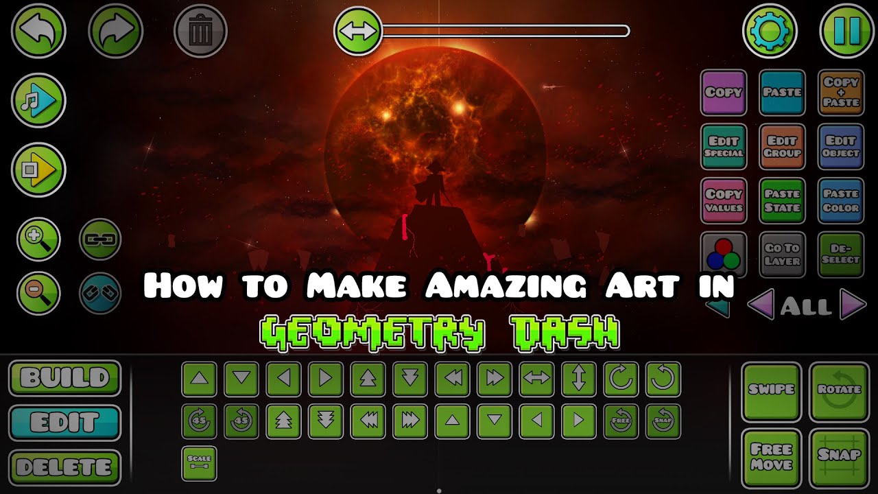 geometry dash art