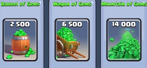 get gems clash royale