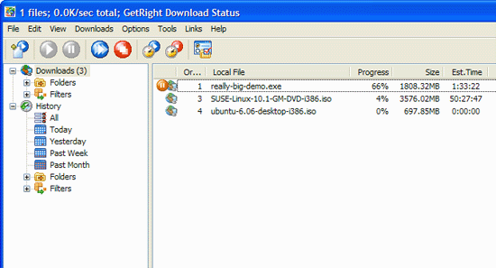 getright download manager 6.5 pro