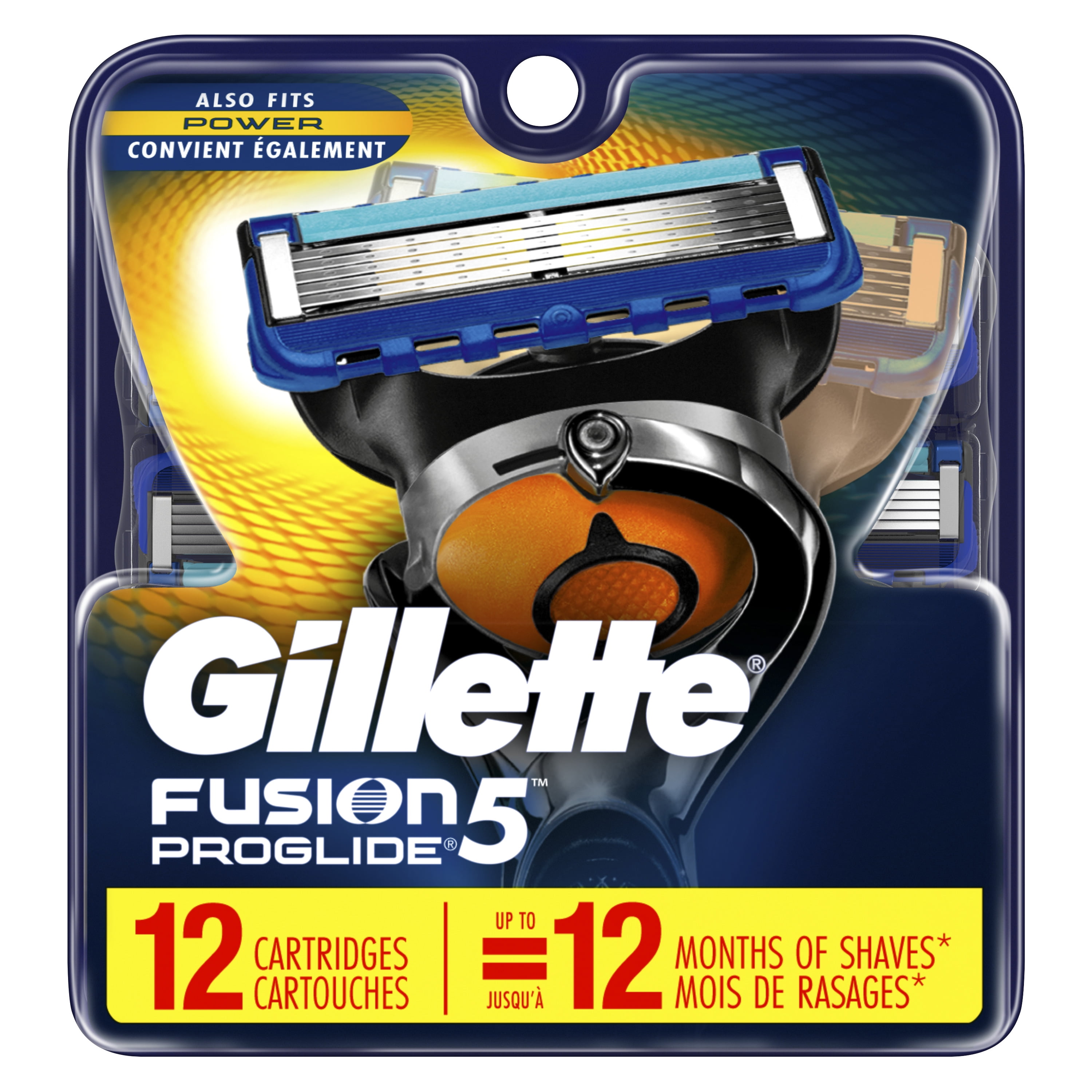 gillette proglide blades 12 pack