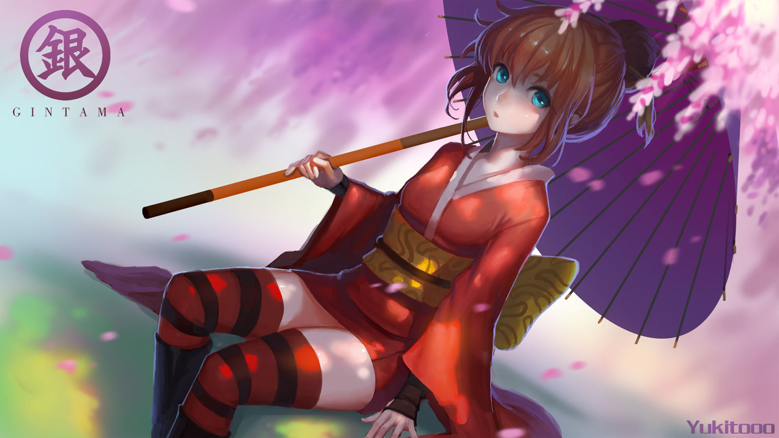 gintama kagura wallpaper