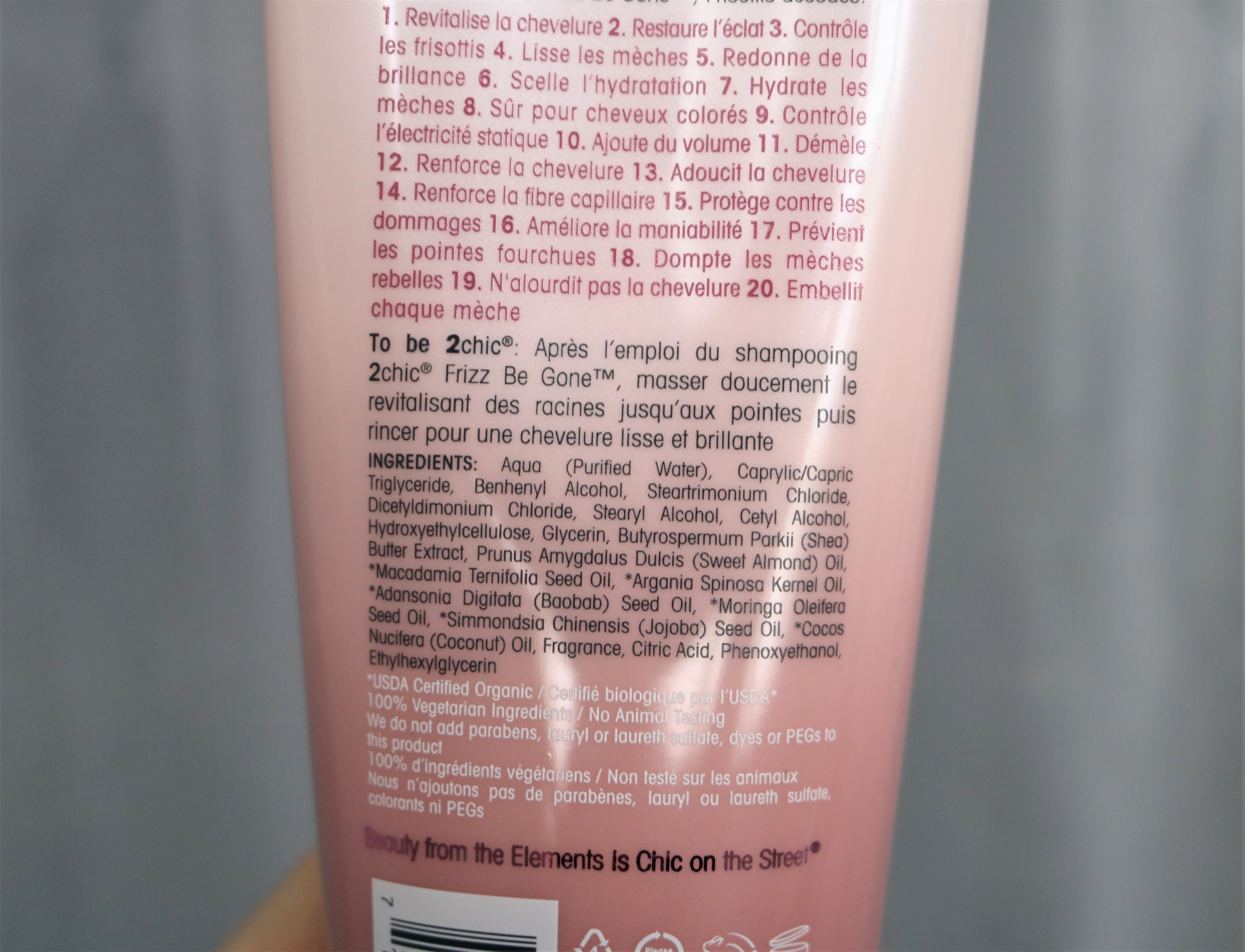 giovanni shampoo ingredients