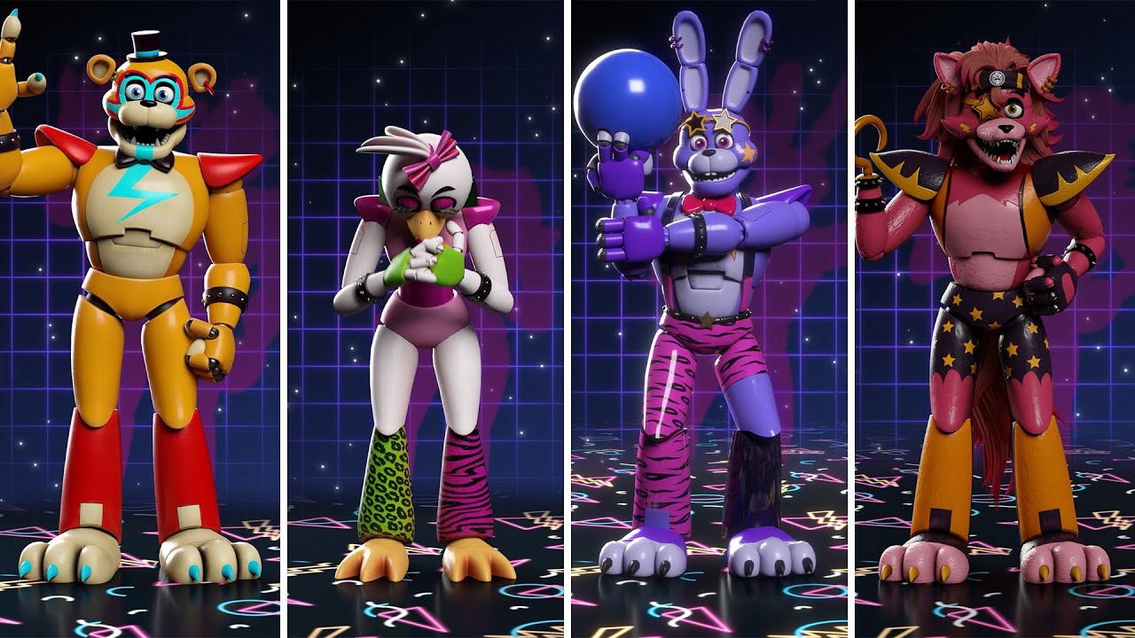 glamrock animatronics