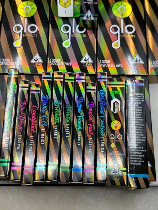 glo thc disposable vape