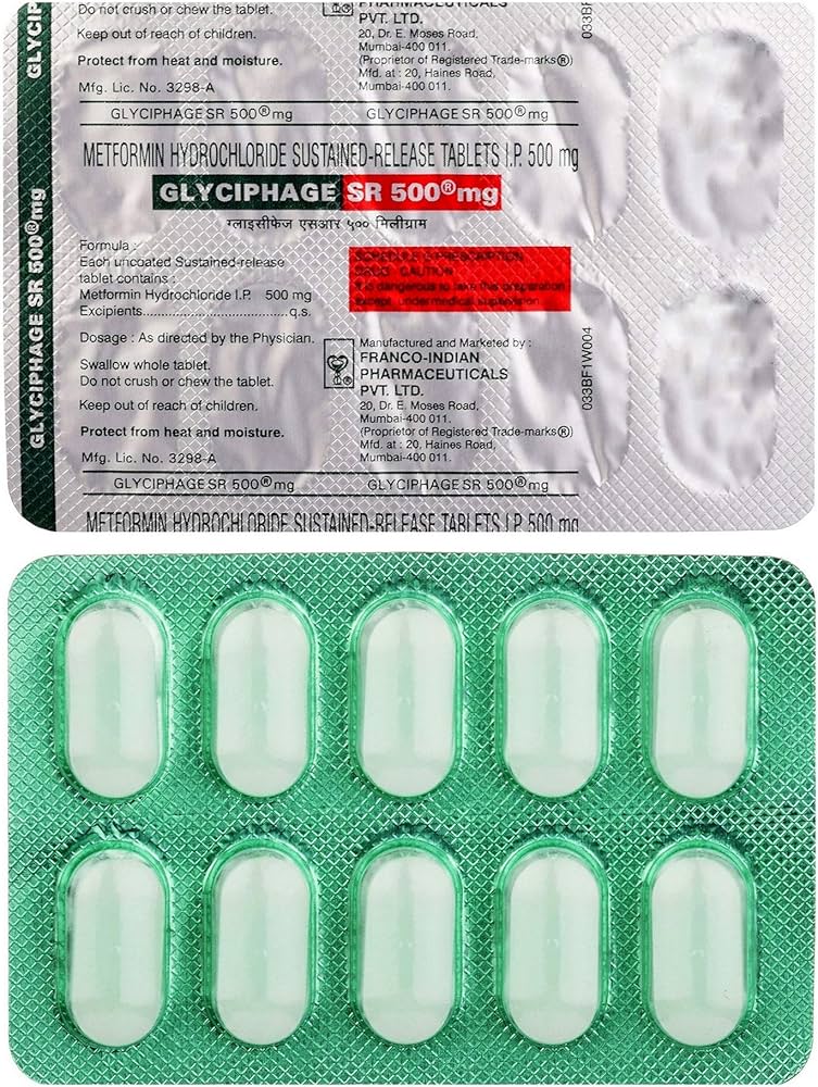 glyciphage 500 mg price