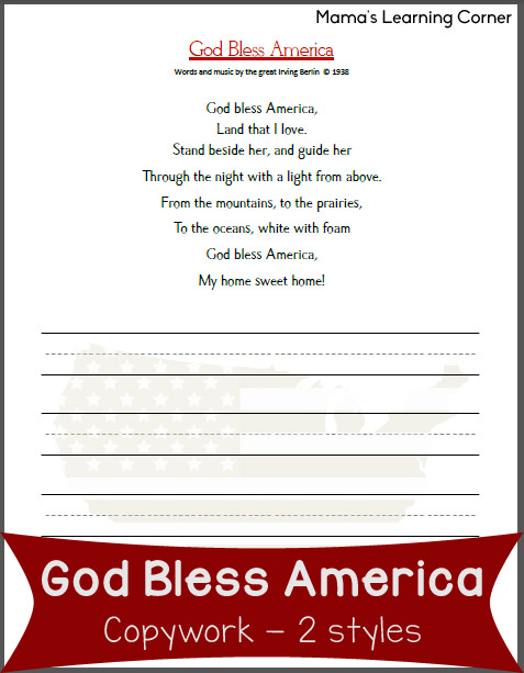 god bless america lyrics