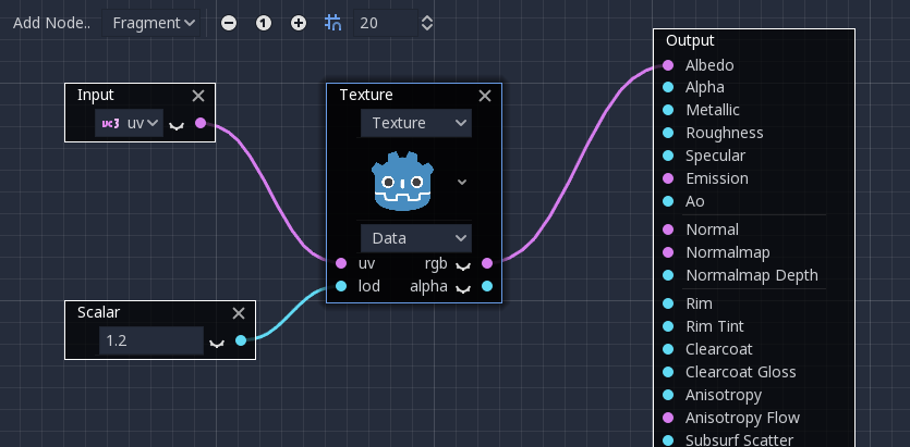 godot shader