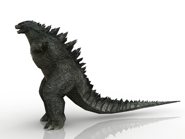 godzilla 3d model