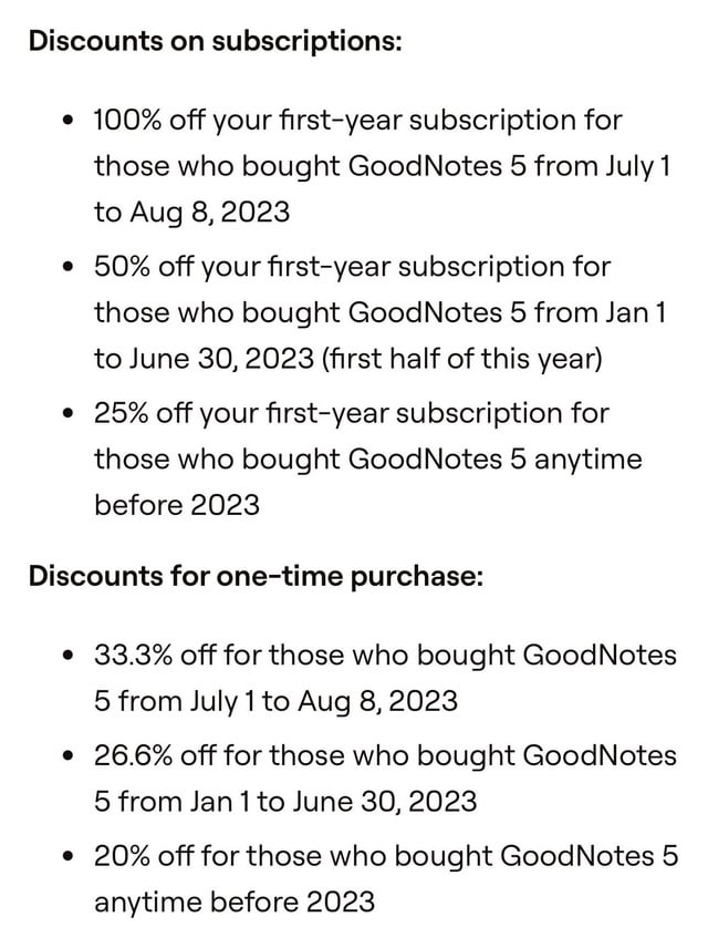 goodnotes 6 price australia