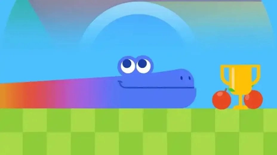 google doodle snake game