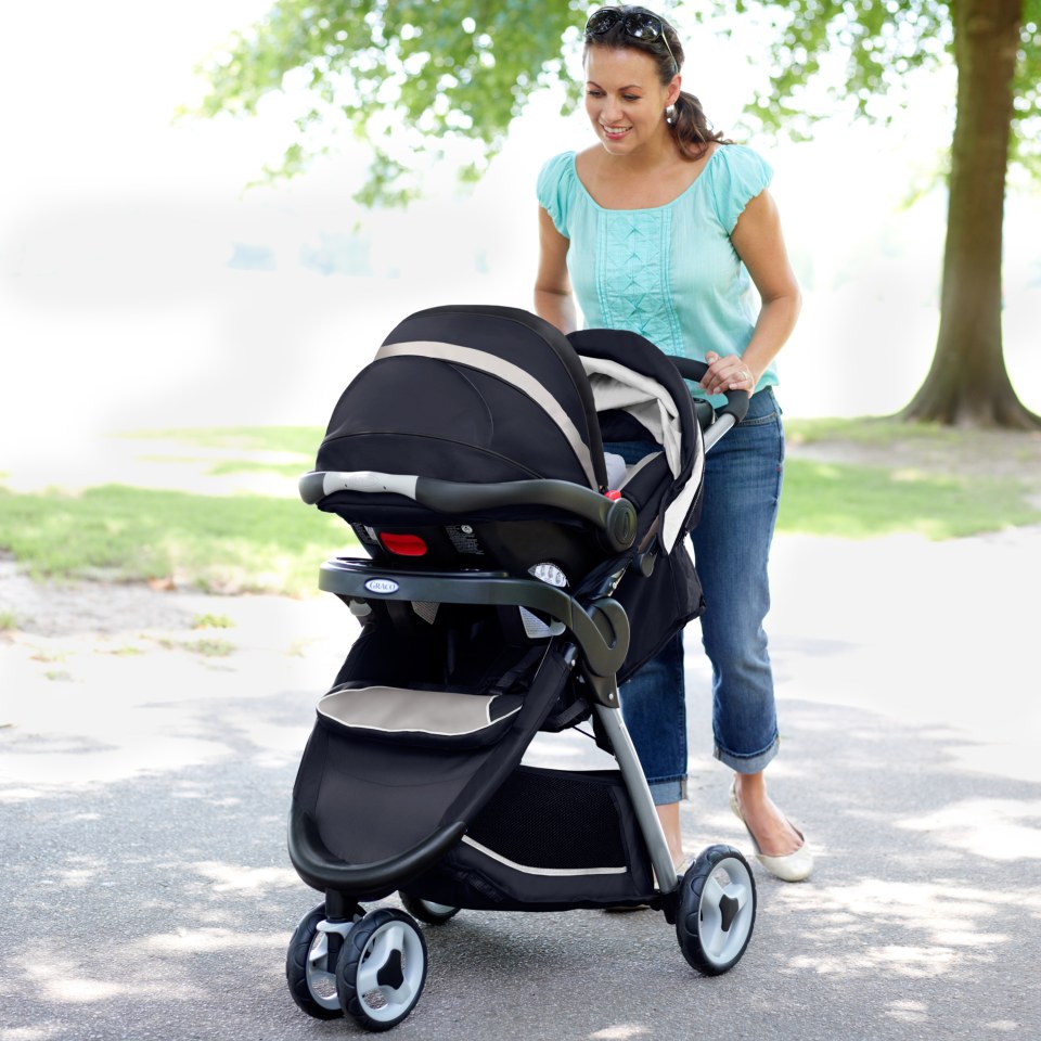 graco fastaction click connect travel system