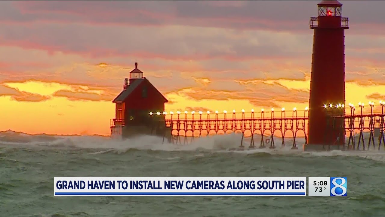 grand haven south pier webcam