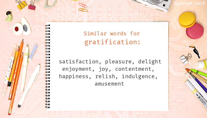 gratification synonym