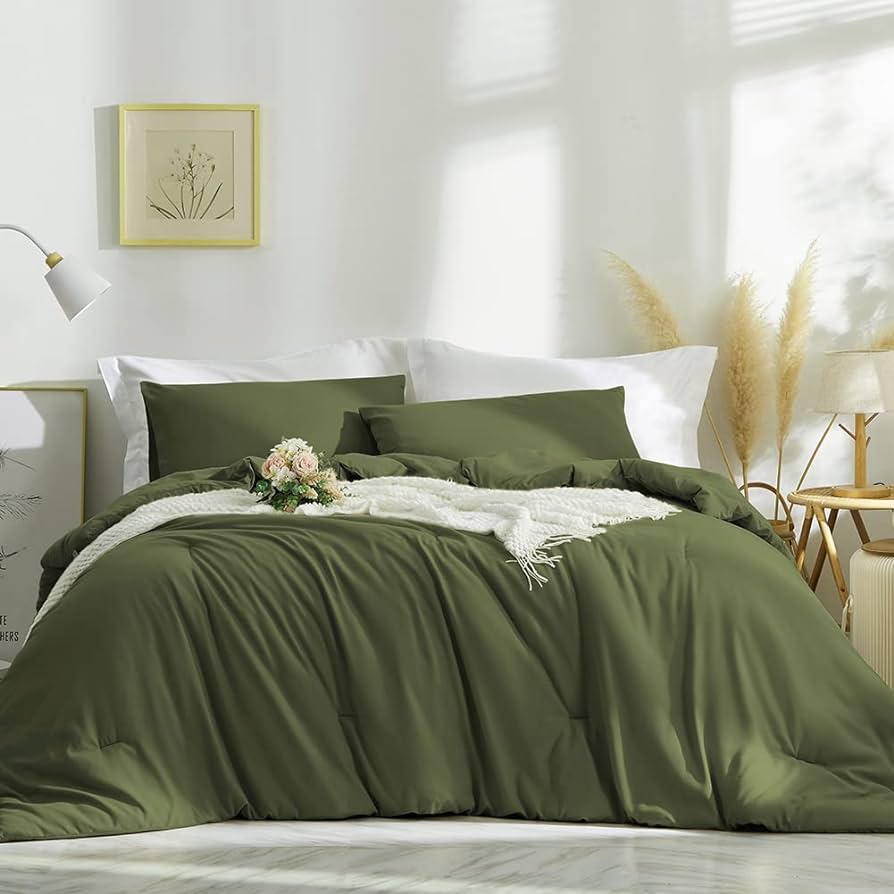 green bedding sets king size