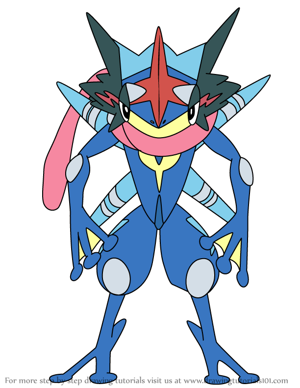 greninja drawing