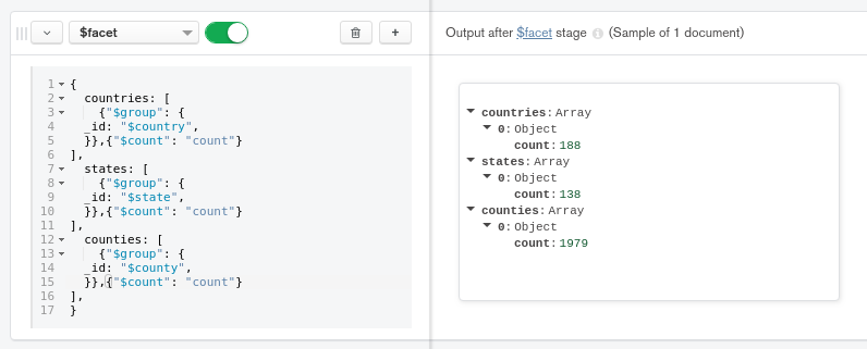 group by in mongodb