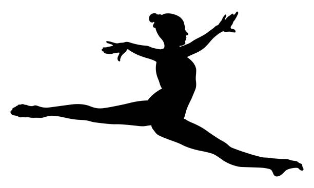 gymnastics silhouette