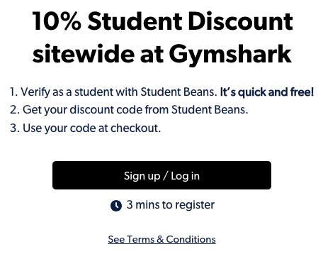 gymshark discount