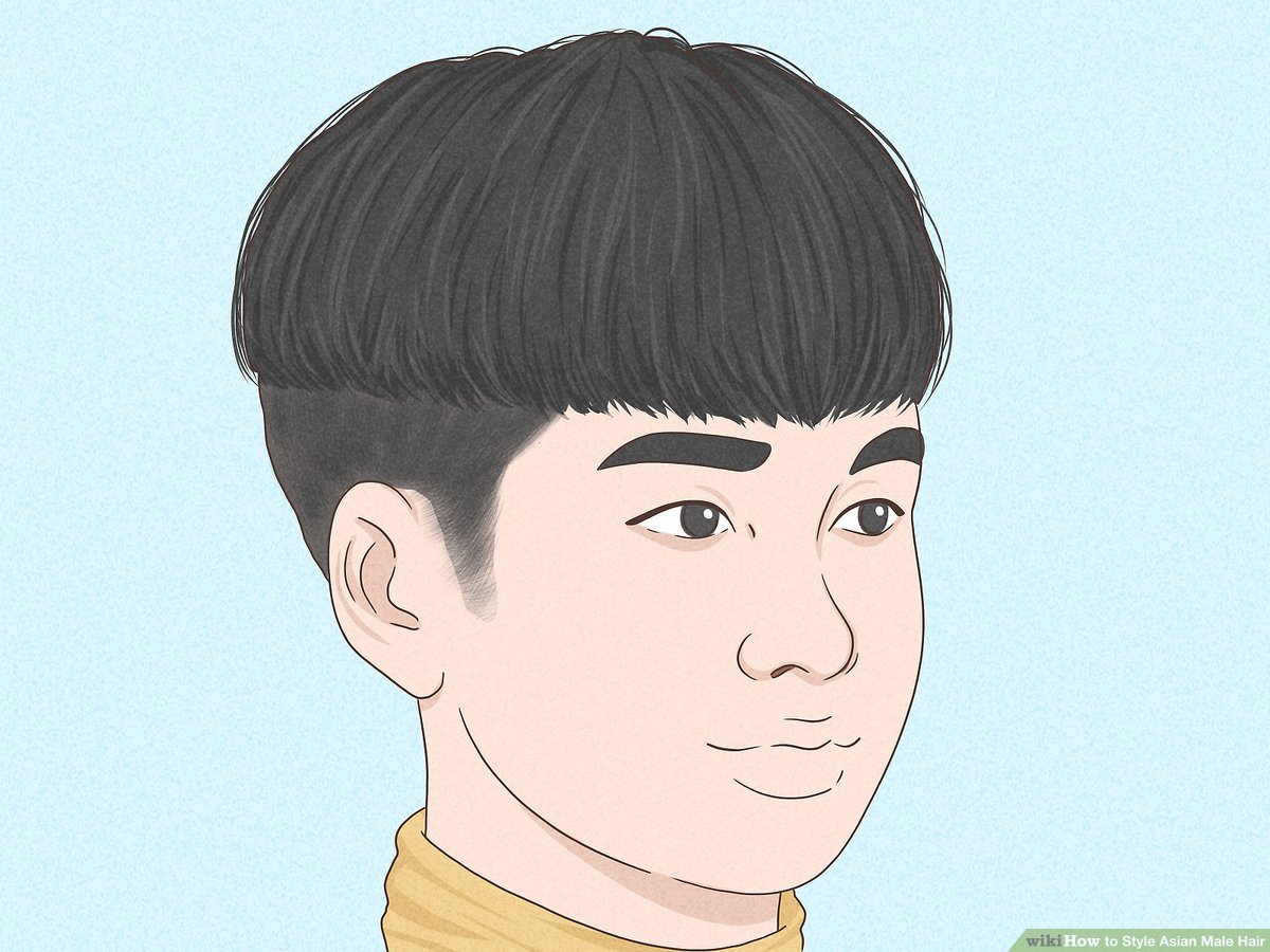 haircut male asian